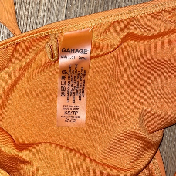 Burnt Orange high rise bikini - Picture 3 of 3